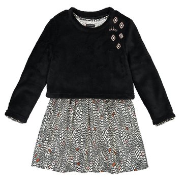 Vestido 2 em 1, 4 - 14 anos IKKS JUNIOR