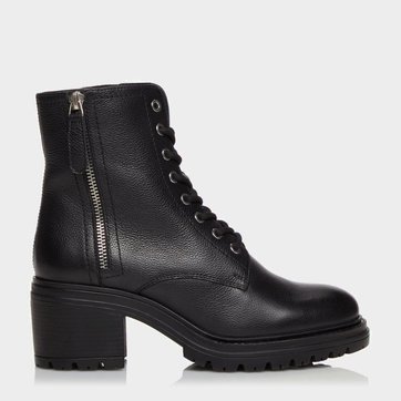 botte noir homme petit talon