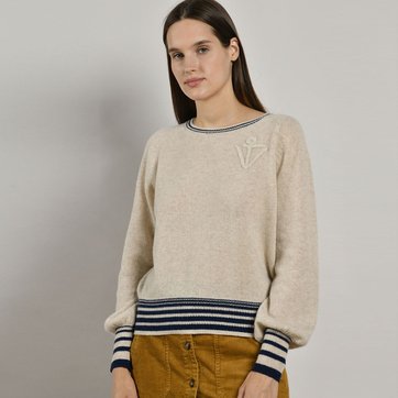 Pull marin laine femme | La Redoute Pull femme laine et cachemire | La Redoute