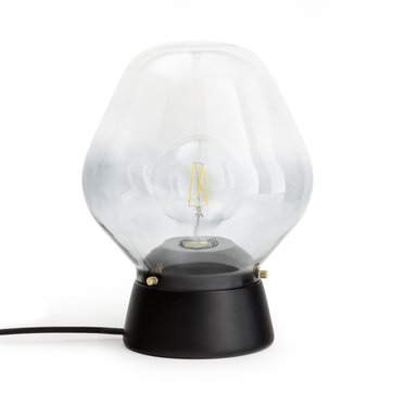 Tischlampe Nasoa aus Glas und Holz LA REDOUTE INTERIEURS