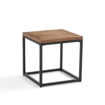 Bout de canapé métal et bois, H40 cm, Nottingham LA REDOUTE INTERIEURS