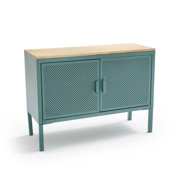 Schrank AGAMA mit 2 Türen, Metall und Eiche LA REDOUTE INTERIEURS