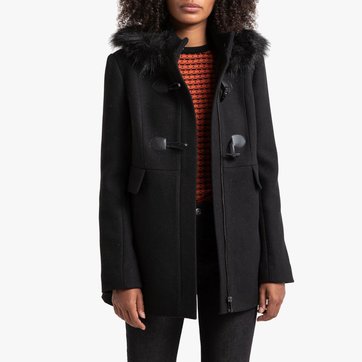 Duffle coat noir femme | La Redoute Duffle coat noir femme | La Redoute