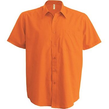 chemise homme orange