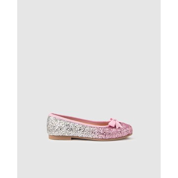 ballerine rouge paillette fille