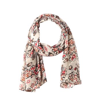 Lenço estampado às flores LA REDOUTE COLLECTIONS
