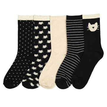 Lote de 5 pares de calcetines, del 23/26 al 35/38 LA REDOUTE COLLECTIONS