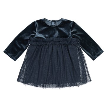 Festliches Babykleid aus Samt und Tüll, 1 Monat - 3 Jahre LA REDOUTE COLLECTIONS