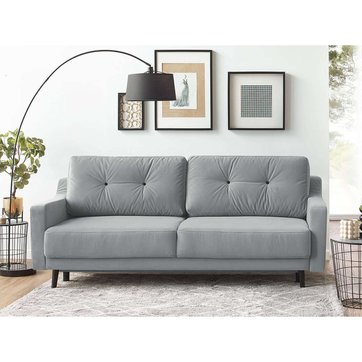 Comment Nettoyer Un Canapé En Velour Gris Canape Velours Gris Clair La Redoute