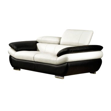 Canape Cuir Blanc 3 Places La Redoute