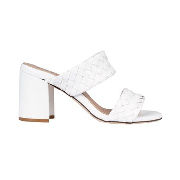 sandales cuir tressé