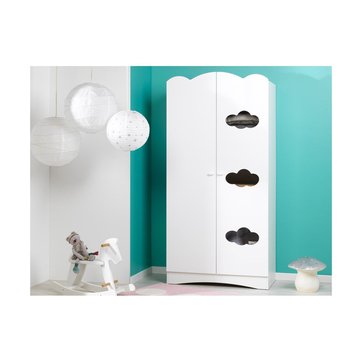 Petit dressing PTILOU - blanc, Chambre et rangement