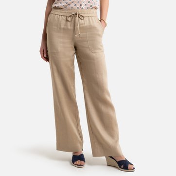Pantalon lin femme la redoute clearance