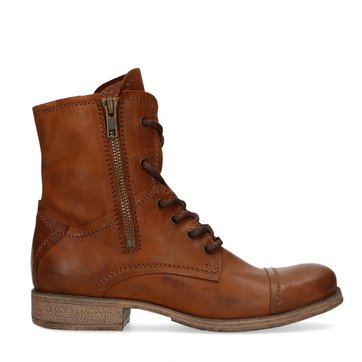 boots femme en cuir