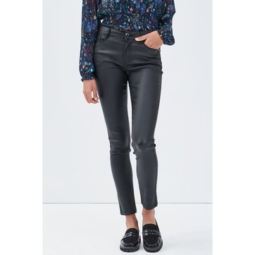 Pantalon Enduit Femme Taille Haute La Redoute