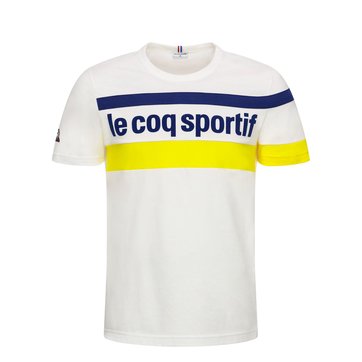 t shirt le coq sportif homme argent