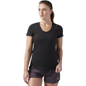 T-shirt de gola redonda, mangas curtas REEBOK