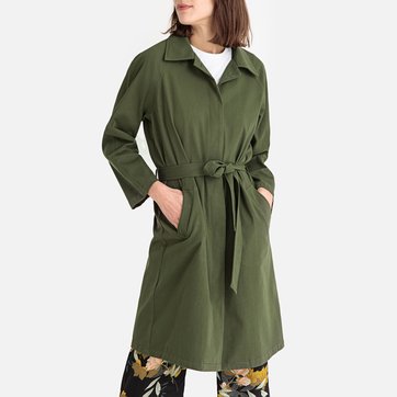 Trench com botões e cinto FRNCH