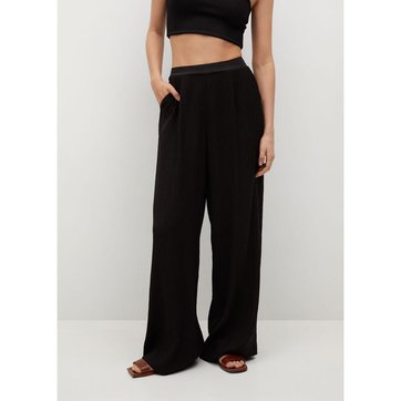Pantalon Fluide Noir Femme La Redoute