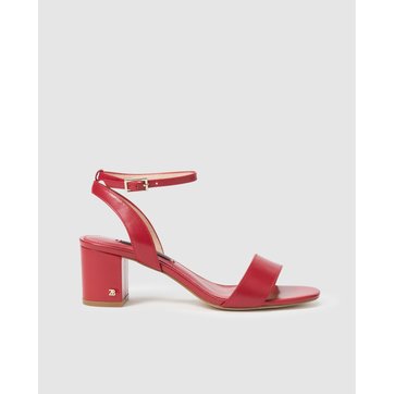 sandale talon rouge femme