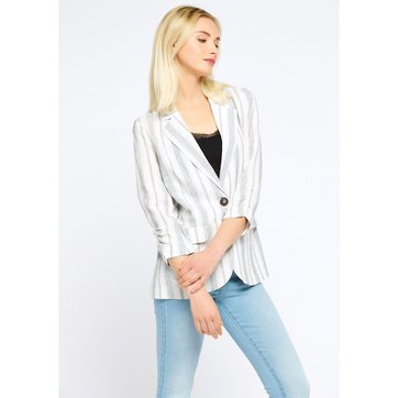 Veste tailleur blanche femme pas cher Veste tailleur blanche femme pas cher