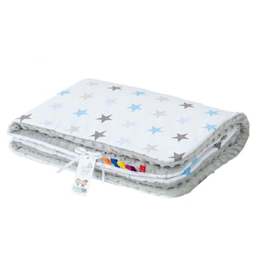 Couverture Polaire Microvelours 180x220 Cm Velvet Ivoire - Conforama