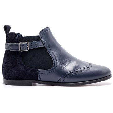 bottines bleu marine fille