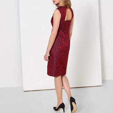 Vestido recto jacquard ANNE WEYBURN