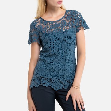 2-in-1-Spitzenoberteil mit Top ANNE WEYBURN