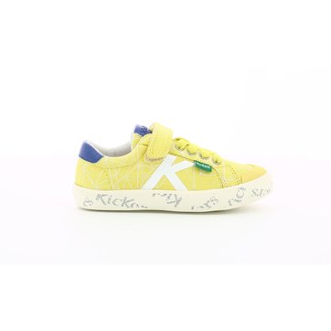 basket basse toile femme