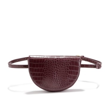 Bolso riñonera media luna, efecto cocodrilo Bolso riñonera media luna, efecto cocodrilo LA REDOUTE COLLECTIONS