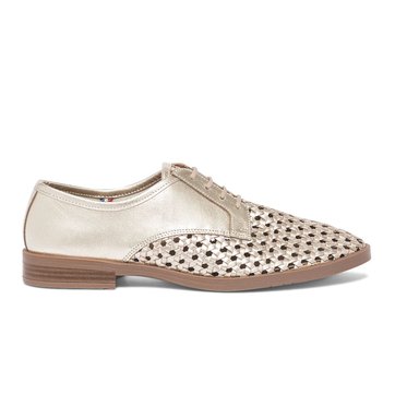 derbies dorées femme