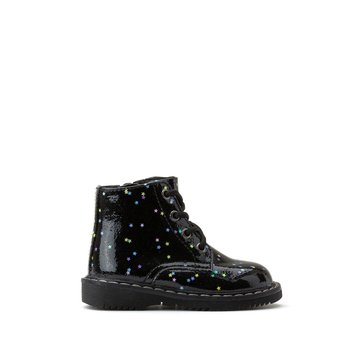 Botinhas envernizadas com estampado às estrelas, do 19 ao 25 LA REDOUTE COLLECTIONS