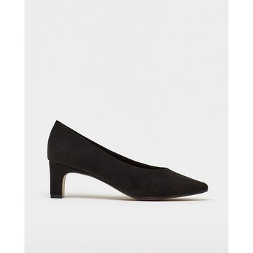 escarpins bout carré femme