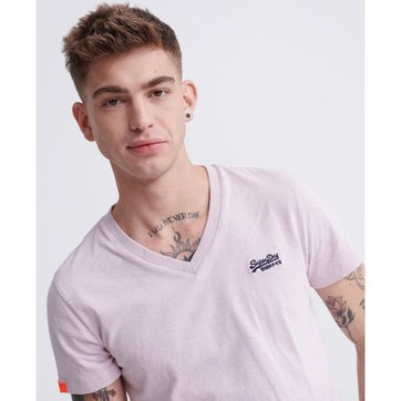 reebok classic t shirt homme rose