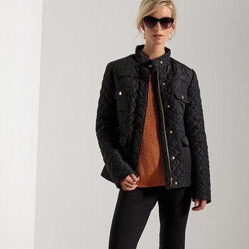 Parka corta acolchada con tratamiento Teflon® ANNE WEYBURN