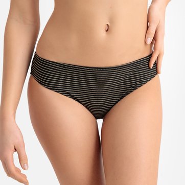 Michael kors sparkle-stripe hipster bikini