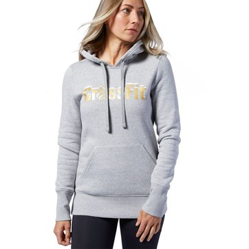 sweat reebok crossfit femme kaki