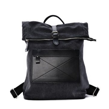 sac de cours femme noir
