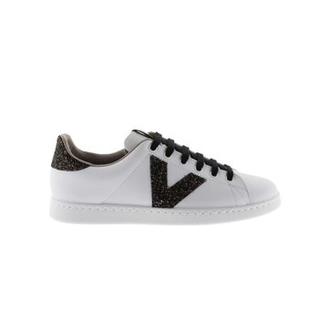 basket blanche homme paillette