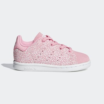 stan smith rose et blanche