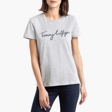 Tee Shirt Tommy Hilfiger Gris La Redoute