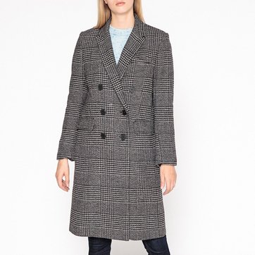 Manteau Outlet Femme La Brand Boutique GERARD DAREL | La Manteau long marion rouge Gerard Darel | La Redoute