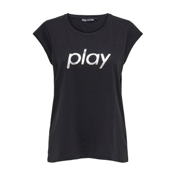 T-shirt de gola redonda, Hana ONLY PLAY