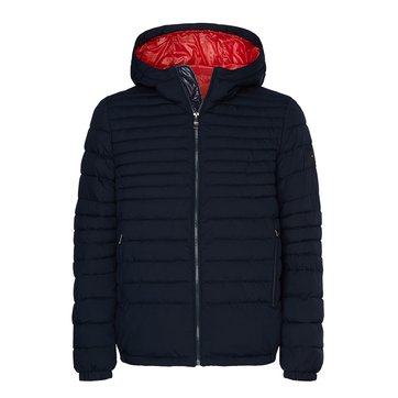 Casaco acolchoado com fecho e capuz TOMMY HILFIGER