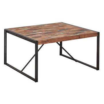 Achat Table 12 Personnes Carree En Teck 140x140 2 Rallonges