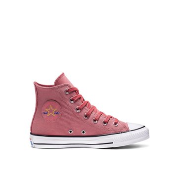 converse rose fushia femme