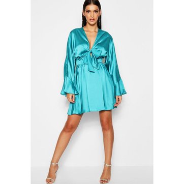 Robe Col V, Robe Col V, BOOHOO