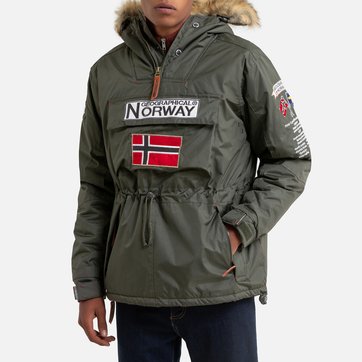 Parka modelo de enfiar, com capuz, Barman GEOGRAPHICAL NORWAY