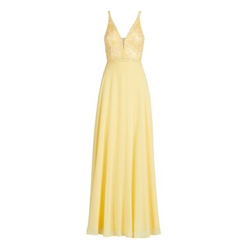 robe soiree jaune
